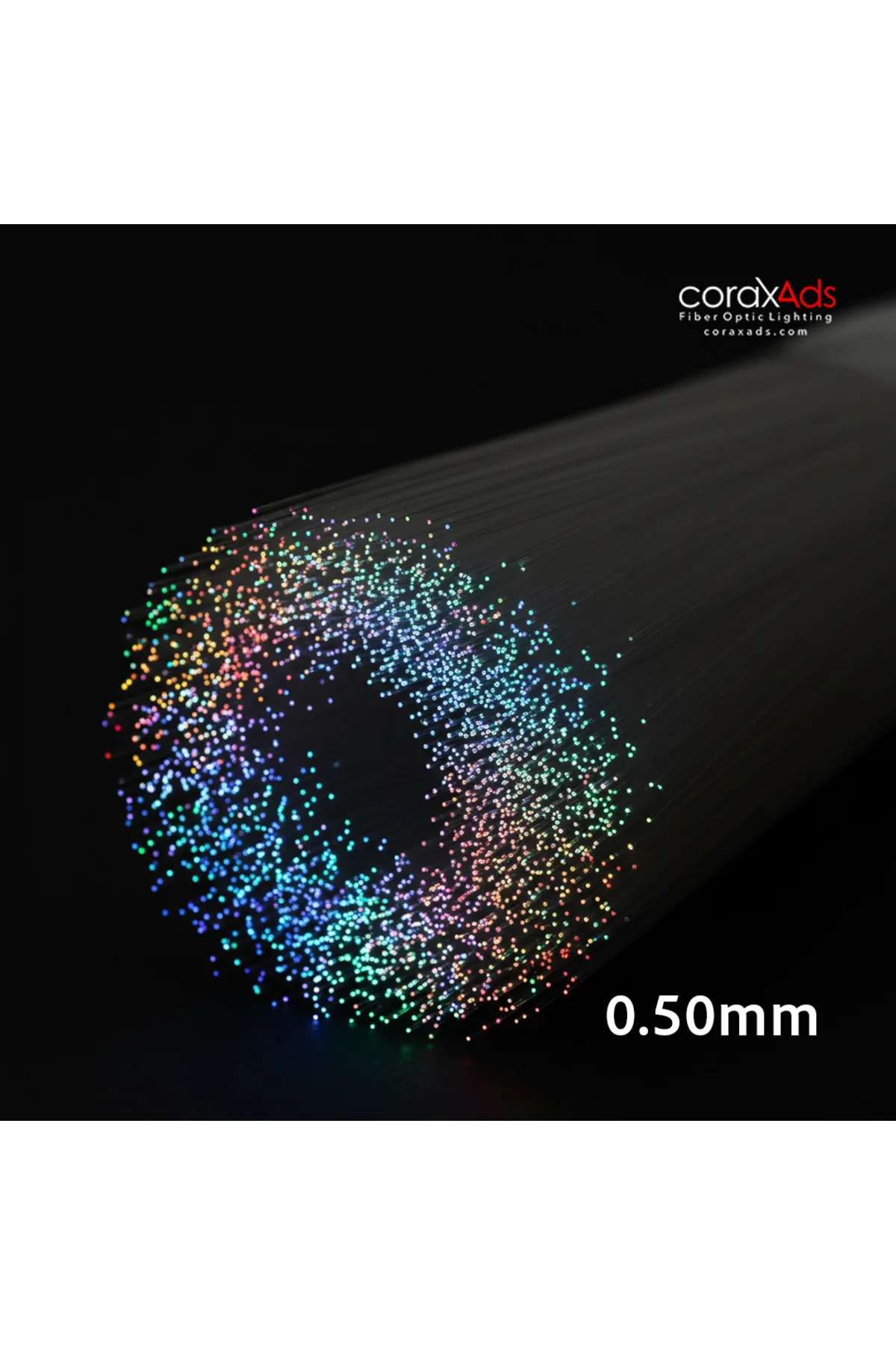 0.50mm 6000 METRE PMMA UÇTAN IŞIMA FİBER OPTİK AYDINLATMA KABLOSU