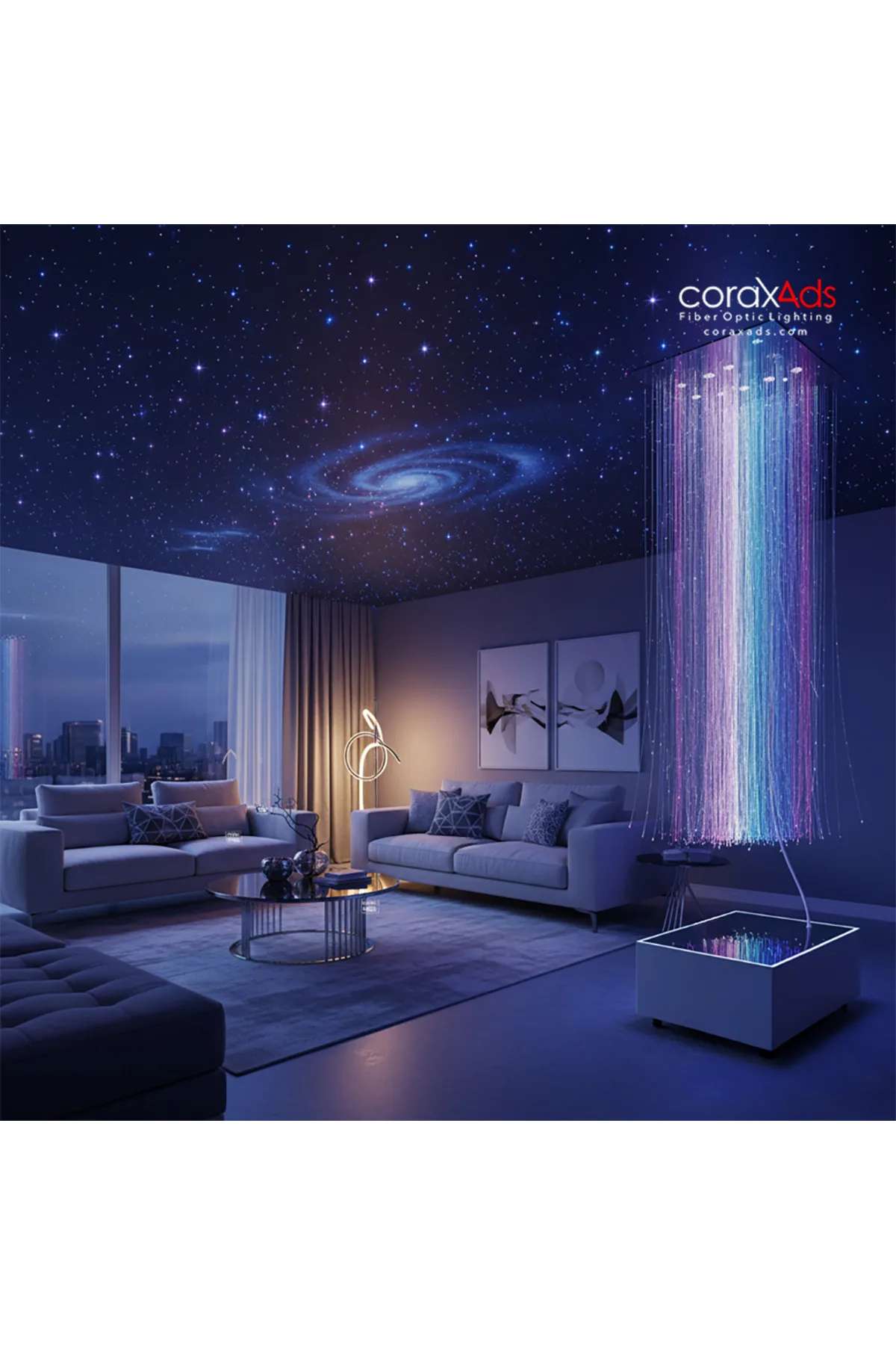 2.0mm 350 METRE PMMA UÇTAN IŞIMA FİBER OPTİK AYDINLATMA KABLOSU