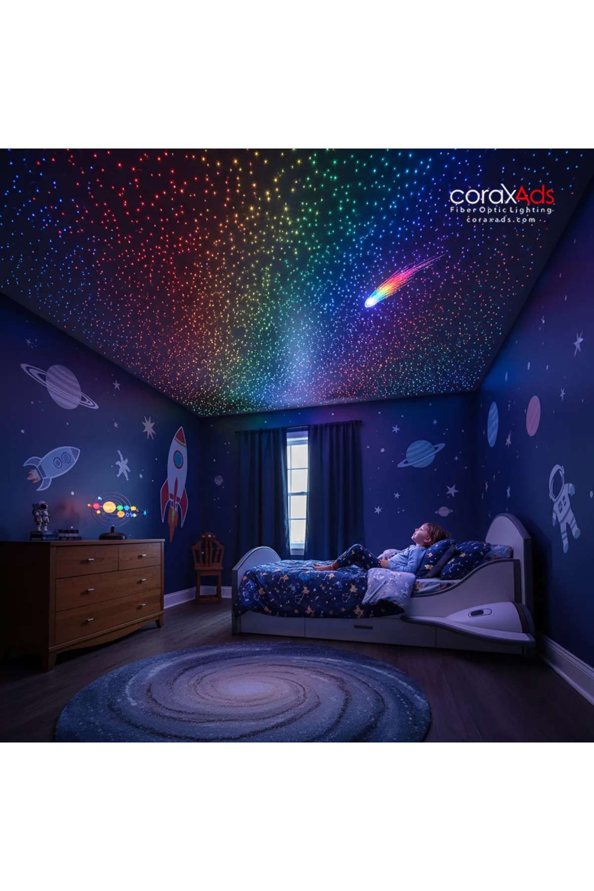 Meteor Efekt Pixel Işık Kaynağı 10 Çıkış