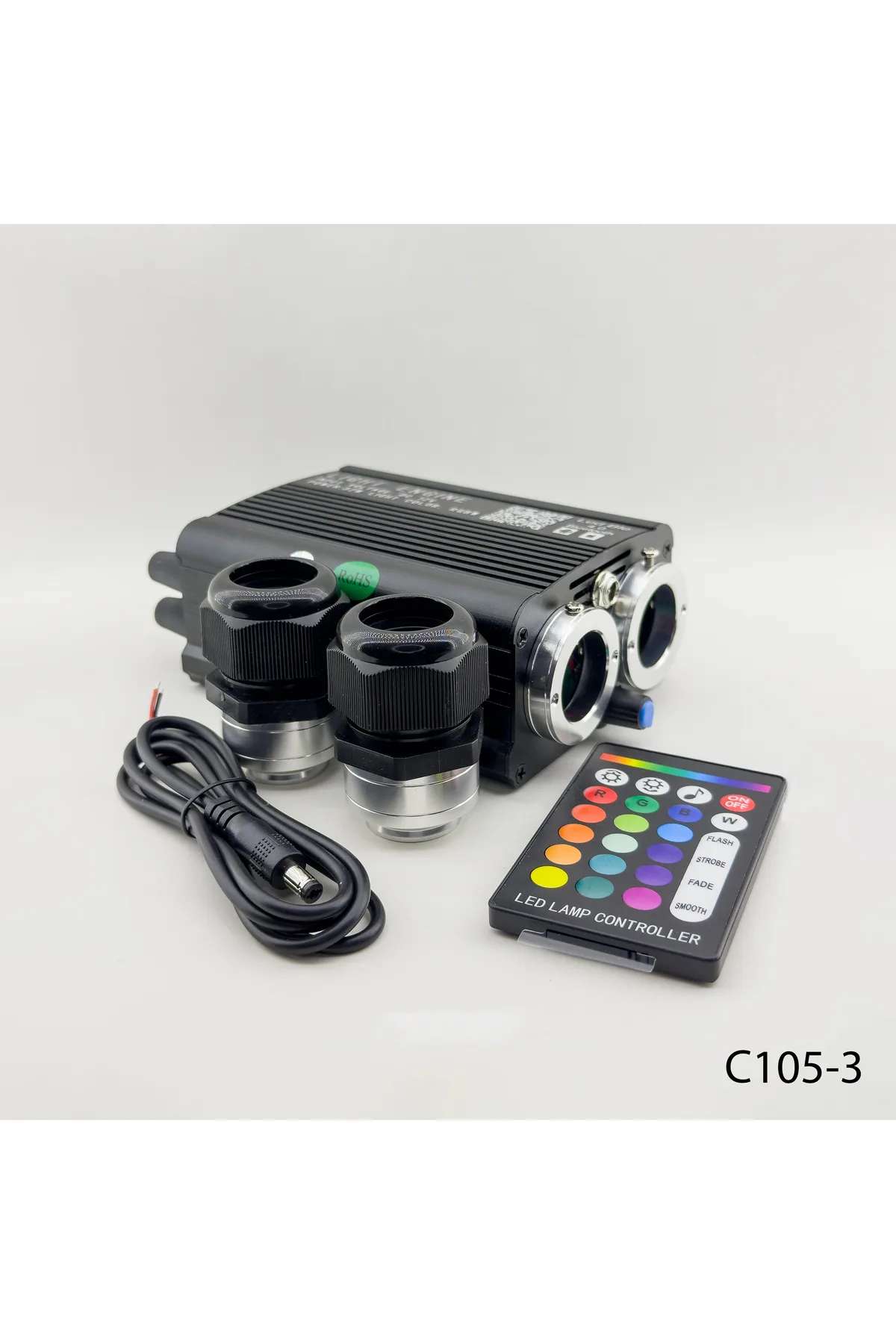 YILDIZ TAVAN MODÜLÜ ÇİFT ÇIKIŞ RGB+W + KAYAN YILDIZLI C105-3