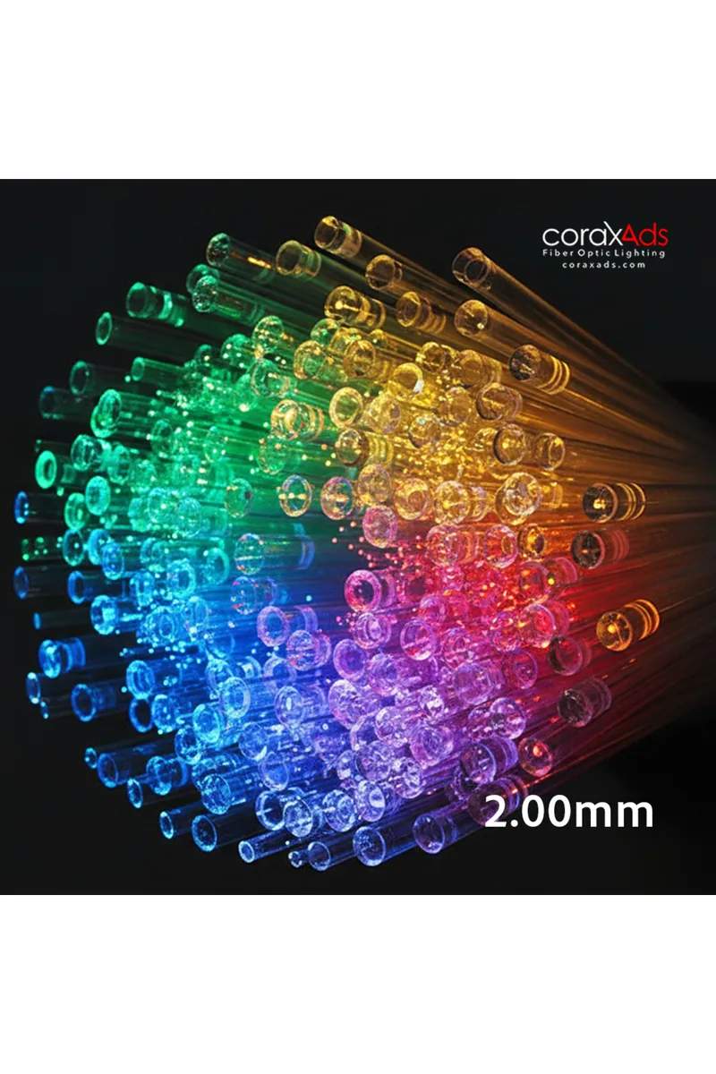 2,00 mm fiberoptiska kablar