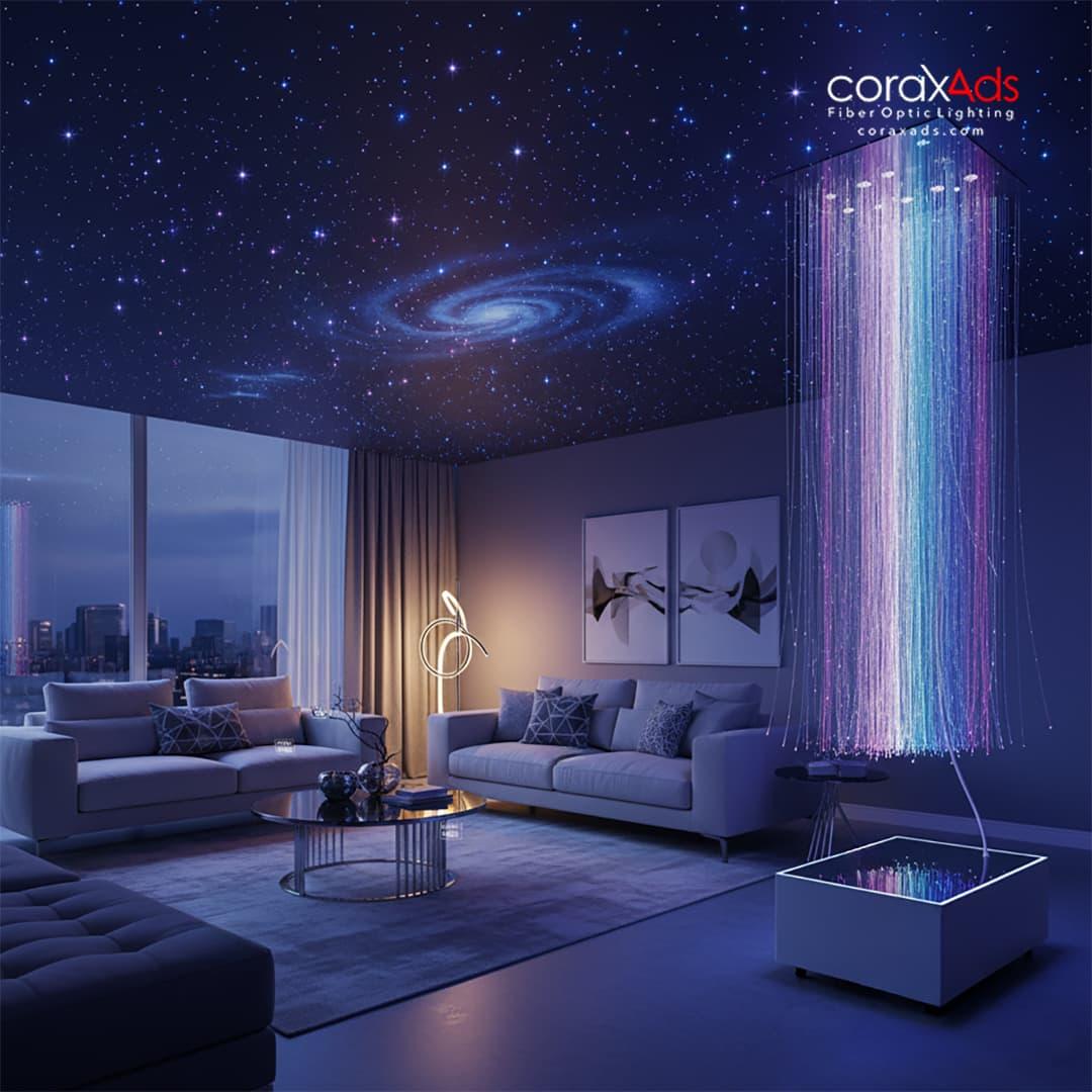 1.50mm 700 METRE PMMA UÇTAN IŞIMA FİBER OPTİK AYDINLATMA KABLOSU