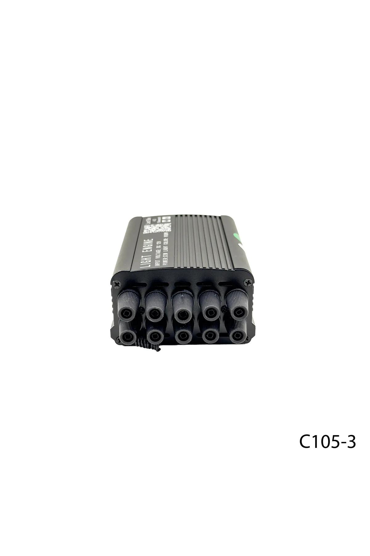 YILDIZ TAVAN MODÜLÜ ÇİFT ÇIKIŞ RGB+W + KAYAN YILDIZLI C105-3