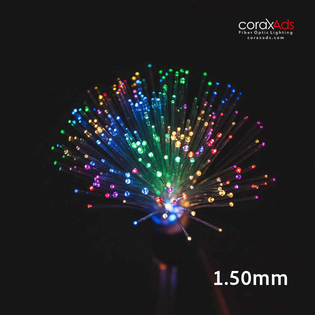 1,50 mm 700 METER PMMA ENDRAITED FIBEROPTISK LJUSKABEL