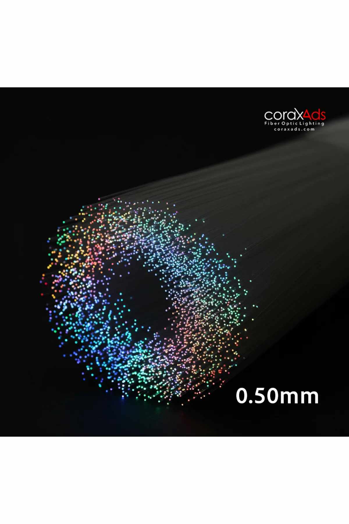 0,50 mm 6000 METER PMMA-ENDRAITIERTES FASEROPTIK-BELEUCHTUNGSKABEL