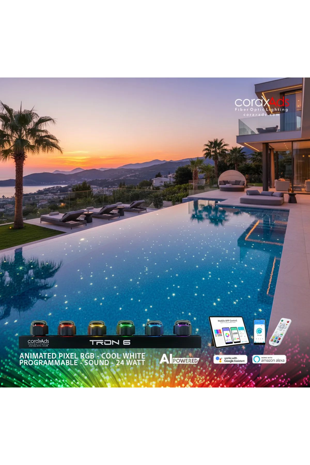 Fiber Optik Havuz Aydınlatma Fiyat & Modeller 2026