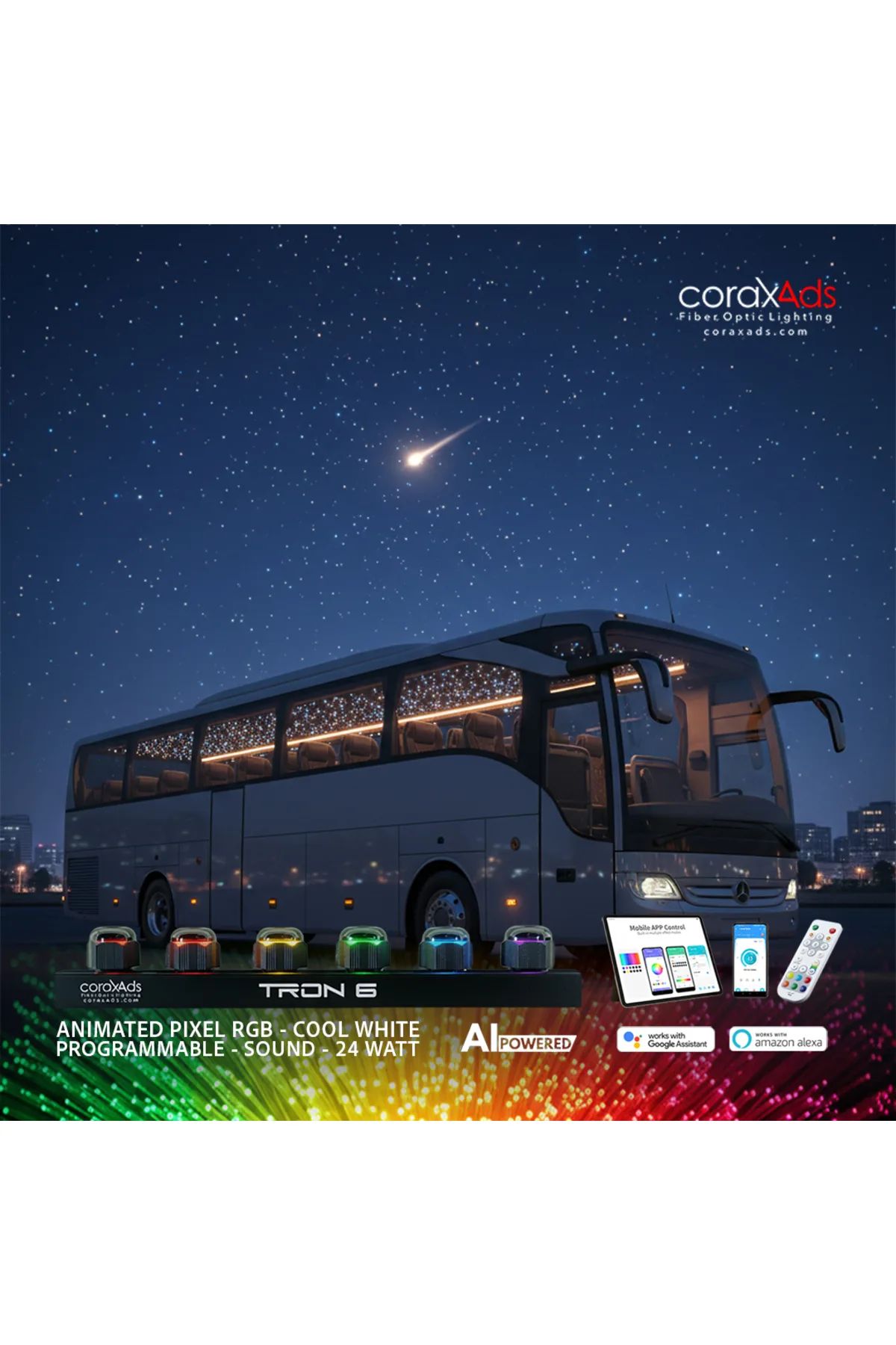 Fiber Optik Yıldız Tavan Seti Neleri İçerir?