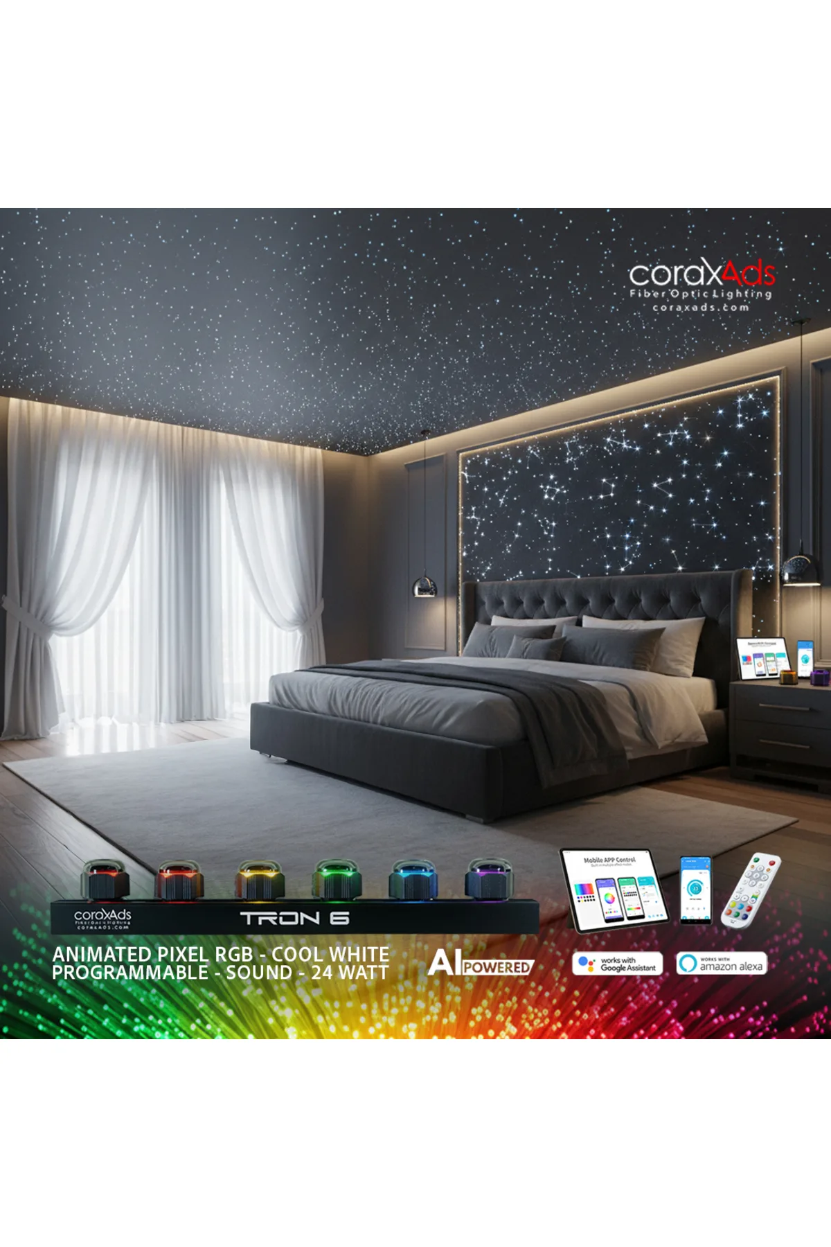 Fiber optik yıldız tavan seti fiyatları ne kadar? - YATAK ODASI TAVAN YILDIZ FİBER OPTİK YILDIZ TAVAN UYGULAMA KİTİ - Hazır Ürün Setleri